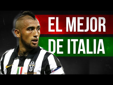 Cuando Vidal fue el mejor futbolista de Italia y el mejor mixto del mundo