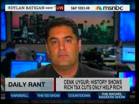 rich tax cuts - See the facts on Tax Cuts Here: http://tinyurl.com/2az2fs7 Host of The Young Turks Cenk Uygur kicks off his first weekly segment on MSNBC's Dylan Ratigan Sho...