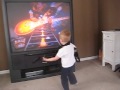 toddler rocking out to Freebird