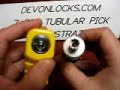 Lock picking tubular locks Lock picking tubular locks