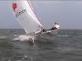 Dutch Olympic Tornado catamaran IJsselmeer