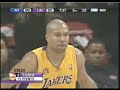 the nba is a game of runs , lakers got a big run , knicks strike again , lakers tie the game , knicks strikes again , finally lakers strike again and game was over. kobe bryant was awesome in the game , he should have had about 3-4 more assists , he gave everyone wide open shots . kwame and dj mbenga missed about 3 layups . kobe was shooting the ball bad in the the first half but he got 18 pt sin the second half on a very high fg% to help the lakers get the win. sasha was shooting the ball very well , he hit some big shots , odom played well , he need to play like this every game. lakers go on the longest road trip in lakers history , lakers play pistons on thursday.
