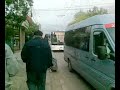Autobuzul MAZ cu traseu de gara afiseaza un tren din LED-uri