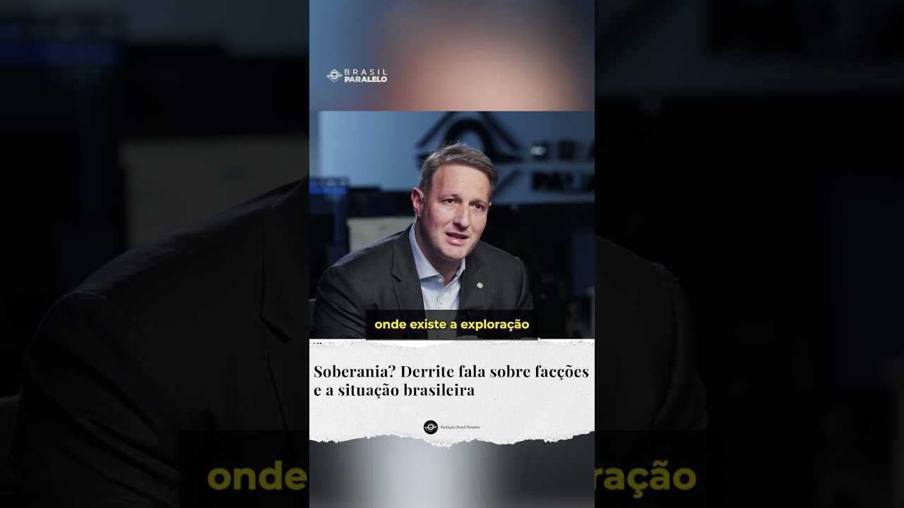 Soberania? Derrite comenta sobre as facções no Brasil
