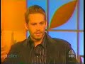 Paul on Ellen Nov 03