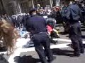protest at the Bull protest at the Bull