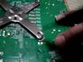 How to remove the X-clamps on Xbox 360