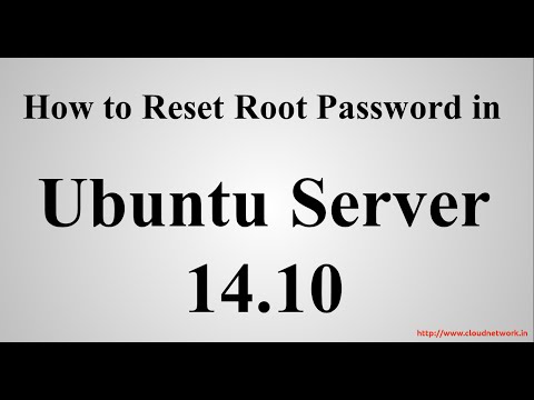 how to recover root password in ubuntu