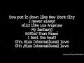 Pitbull - International Love LYRICS 2012 ft Claude Kelly, Chris Brown NEW