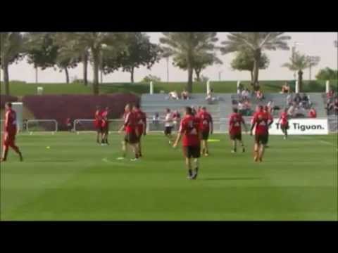 Bayern Munichhh ~ Training in Dohaaaa