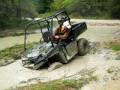 Polaris Ranger Muddin in deep hole