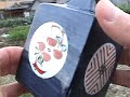 Vintage Japanese Ceramic Vase - Lovely Painted Kabin