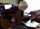 Kahler messing around on a new song