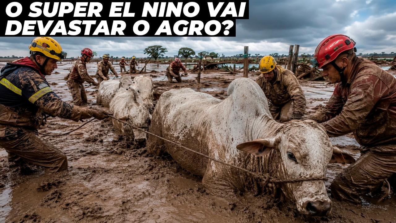 Agricultores estão com medo do Super El Nino em 2026