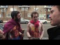 derek and geoffrey accost a confused michael fassbender, eager to enlist their old ally stelios in the continued fight against xerxes and his evil hoardes...