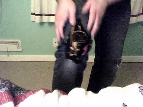 how to patch jeans knee by hand