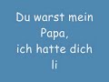 Pur - Walzer F�r dich ( F�r Papa ) Lyric