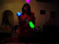 Juggling with Osram LED balls Juggling with Osram LED balls