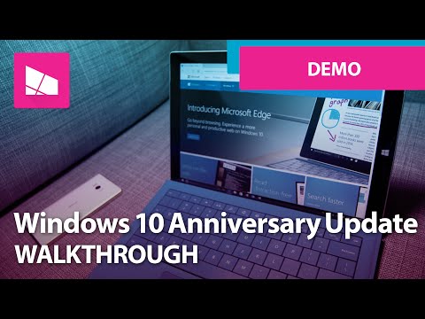 Windows 10 Anniversary Update - Official Release Demo