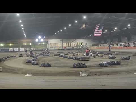 C Class Heat race 1st group Emma Indoor Raceway