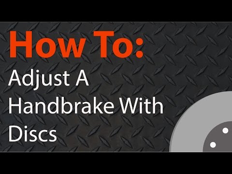 how to adjust vz handbrake