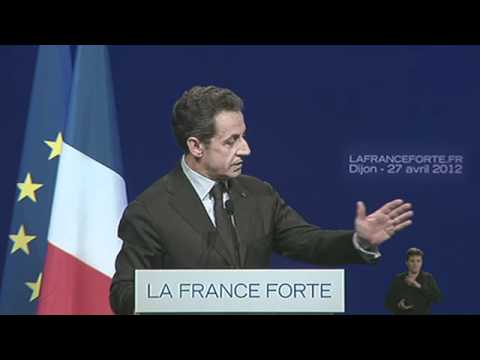 Discours de Nicolas Sarkozy