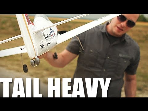 how to test rc plane cg