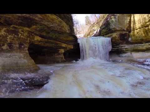 Illinois, Starved Rock State Park DJI Phantom and GoPro Hero 3