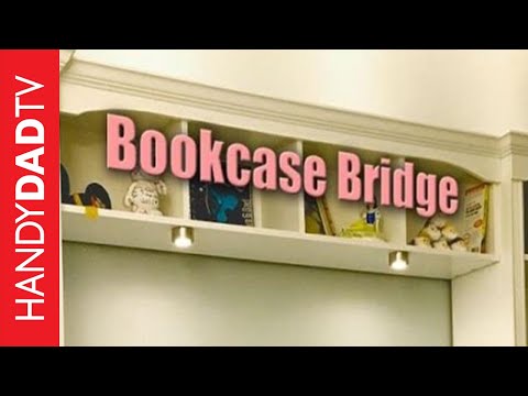 How to Build a Bookcase Bridge (IKEA Billy Hack)