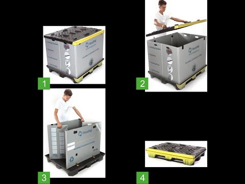 HEXAPAN FOLDABLE CONTAINER SYSTEM