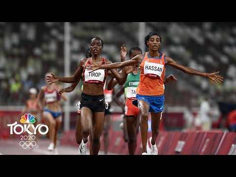 Sifan Hassan trips and falls but ROARS BACK to win 1500m prelim | Tokyo Olympics | NBC Sports