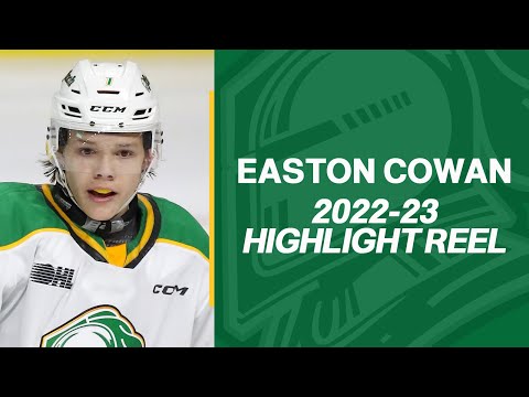 Easton Cowan (London Knights) - 2022-23 OHL Highlights