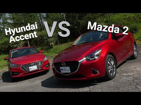 Mazda2 Sedán vs Hyundai Accent