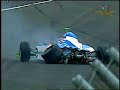 huge sam hornish and paul dana crash