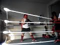 sparring muay thai   afonso x marcelo barata