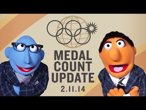 Winter Olympics Medal Count 2014: Puppets recap day 4