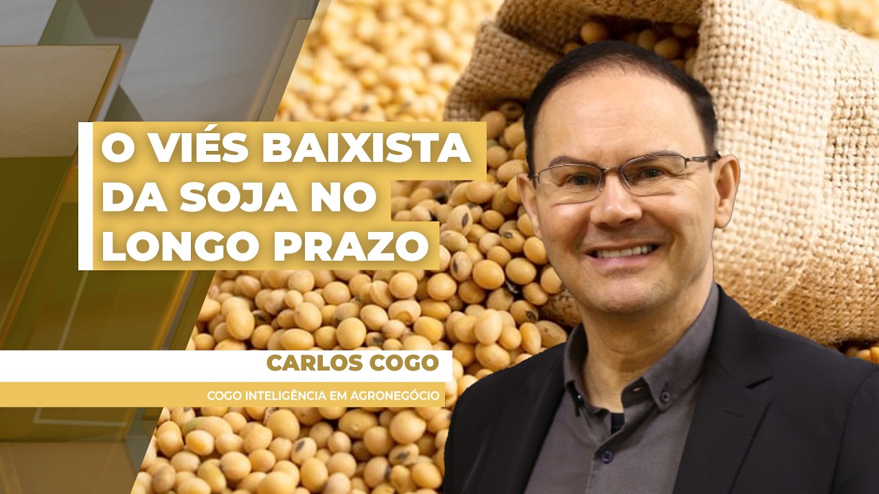 Mercado da soja tem viés baixista até mesmo no longo prazo; margens no BR podem ser ainda menores...