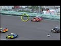 Kasey Kahne Gets a Brake Rotor through his Roof Homestead 2009.