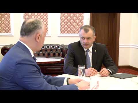 Igor Dodon, Zinaida Greceanîi și Ion Chicu au desfășurat ședința săptămînală