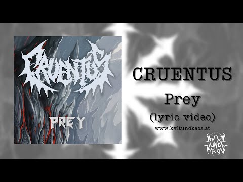 Swedish Black/Thrash band CRUENTUS release new single "Prey"