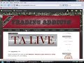 Trading Addicts: Site Tutorial Trading Addicts: Site Tutorial