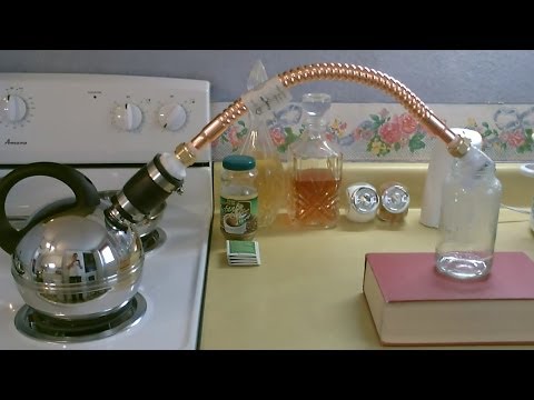 how to make distilled water