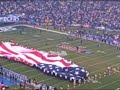 AFC Wildcard game Chargers vs Titans military jet fly over!