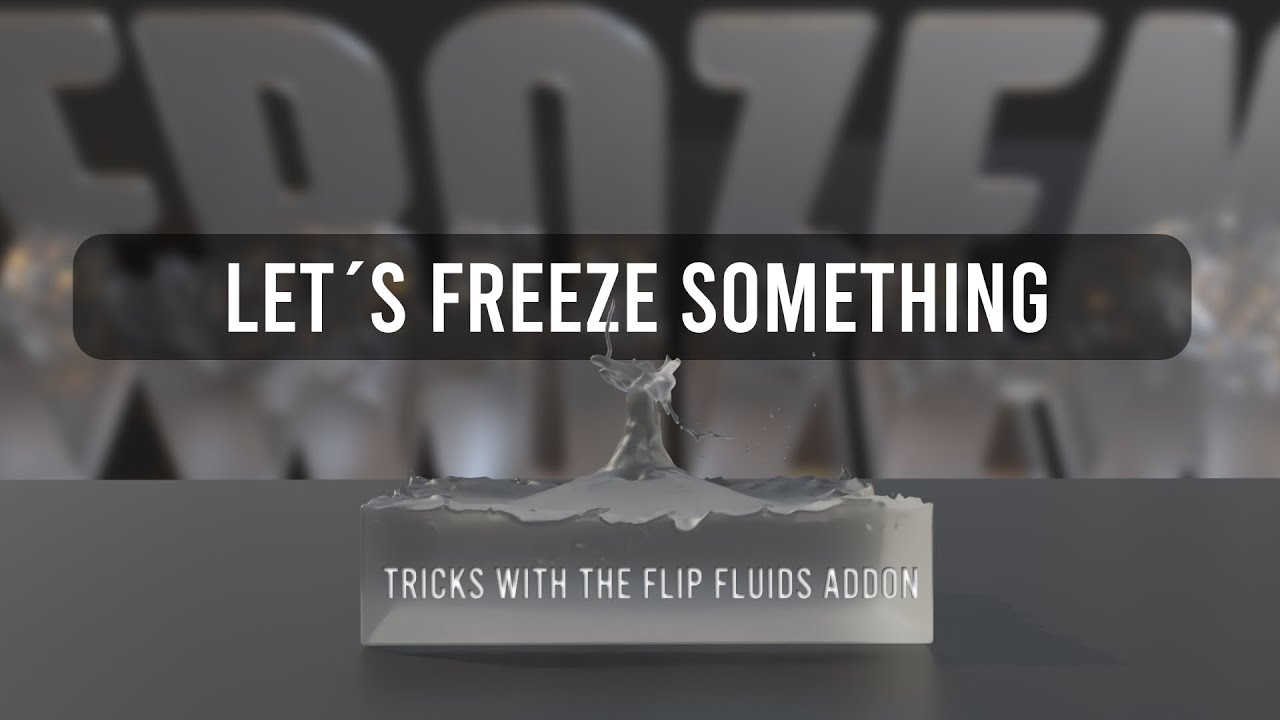 Freeze something