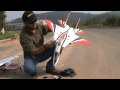 RC F-15 EDF Jet Crash During Radio Testing