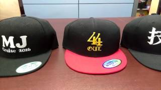 Los Angeles Custom Embroidery Baseball Hats Caps Flat Billed Snapbacks in house Design