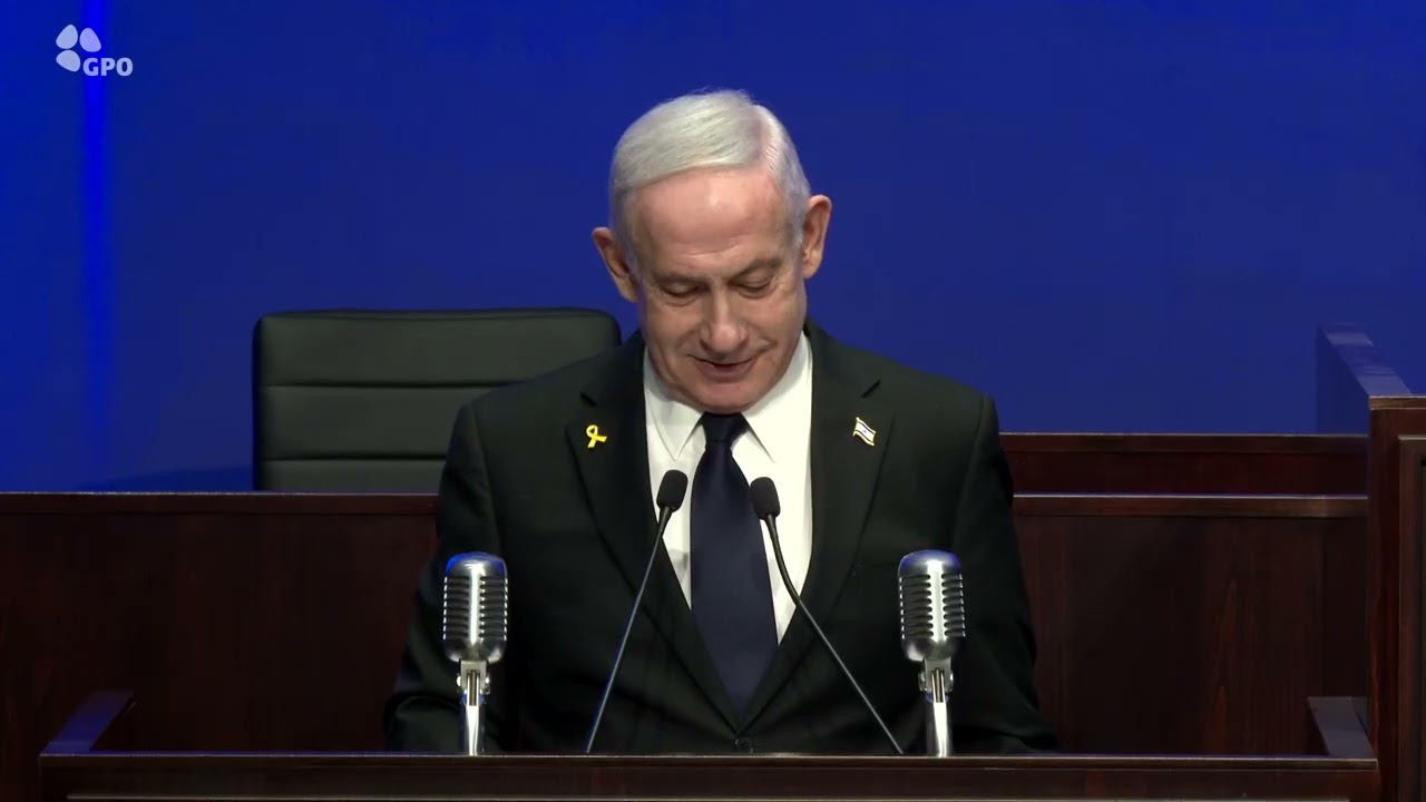 דברי ראש הממשלה בני* נתניהו בטקס פתיחת מוזיאון הכנסת, בבית פרו* בירושלים.