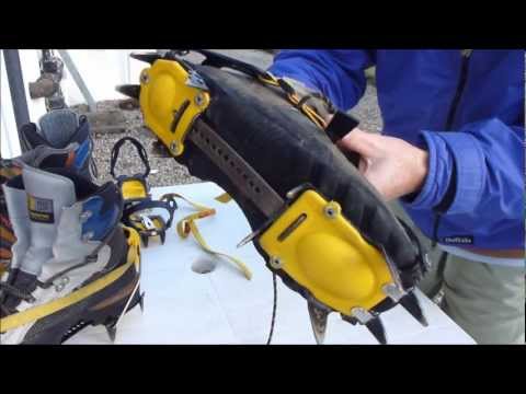 how to fit grivel crampons