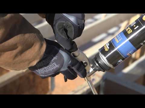 Application Instructions for NEW AdvanTech Subfloor Adhesive (English)