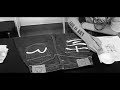 Painting Evisu Jeans at Blue in Green